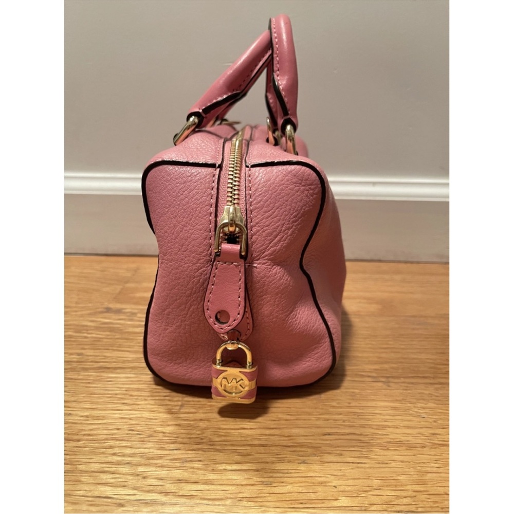 Michael Kors Rose Leather Satchel - Picture 4 of 4